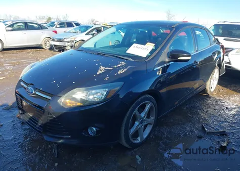 2013 Ford Focus Titanium from USA, damaged, VIN 1FADP3J20DL168844